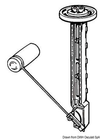 Galleggiante a leva per carburante 150-605 mm - 27.674.00